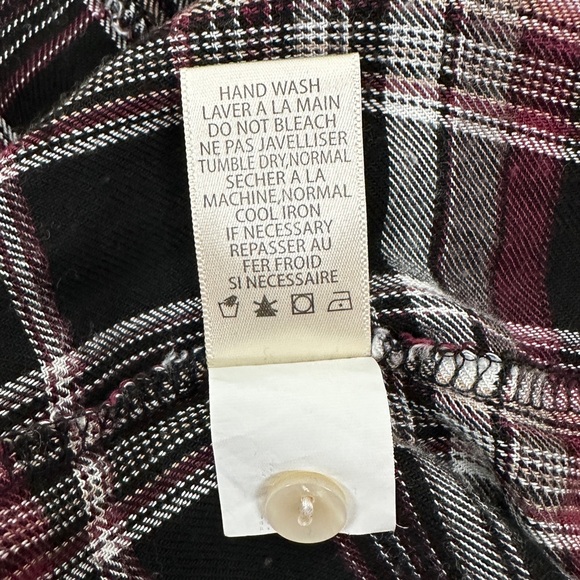 Max Studio lightweight flannel shirt dress. Size XL - Picture 6 of 8